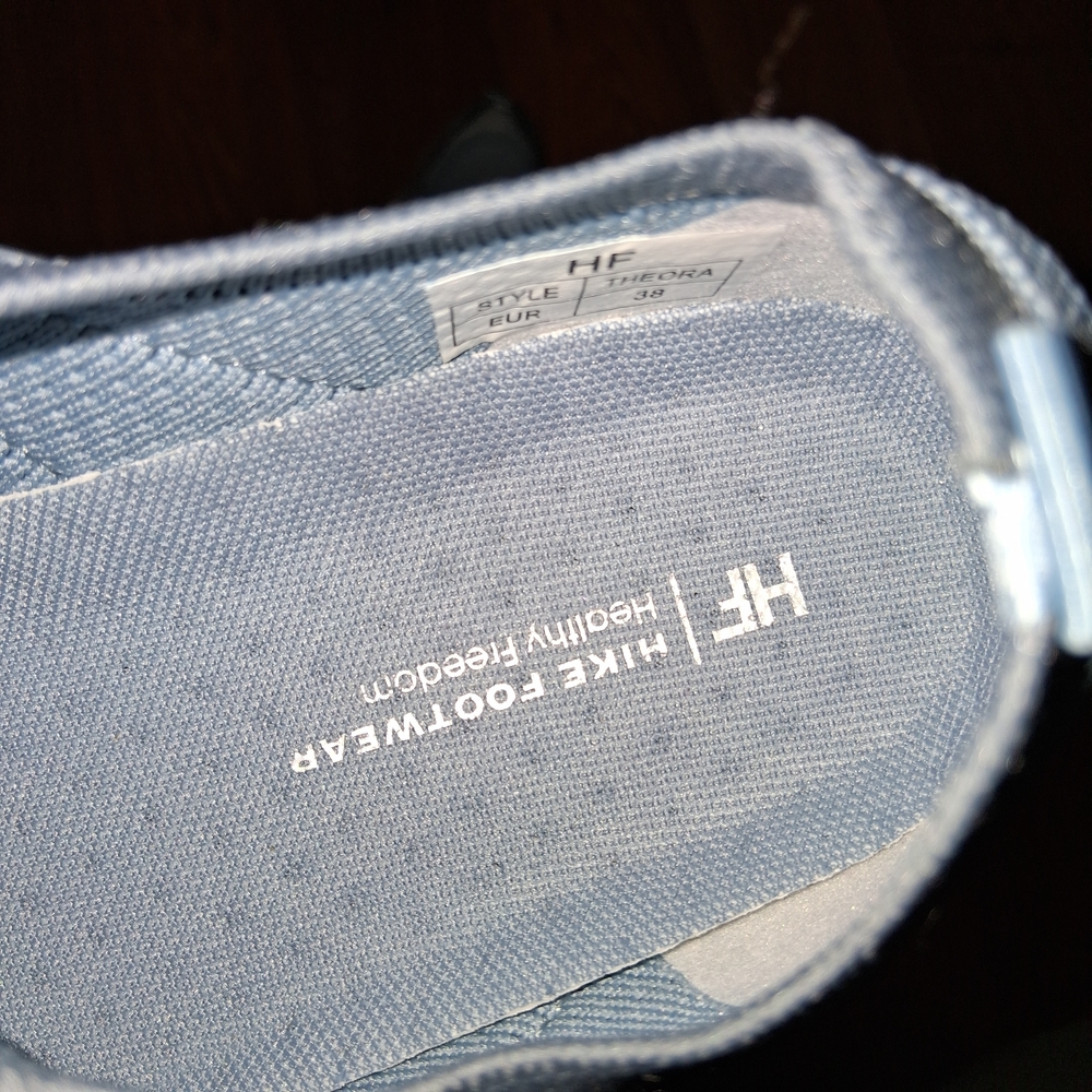 HF Women's Blue Sneakers - Picture 3 of 4